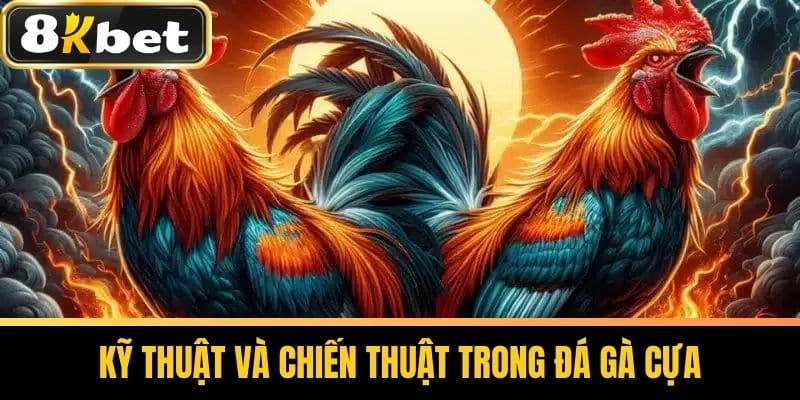 Kỹ thuật và chiến thuật trong đá gà cựa